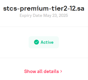 Select Show all details to view or edit your records step