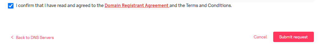 Step 9 - Submit Request